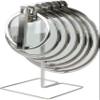 Cristel Strate K18SA Glass Lid, 7", Silver view 3