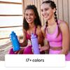 Takeya Actives Water Bottle with Spout Lid - Bottle with Double Stainless Steel Insulation - Dishwasher Safe & BPA-Free - Bottle with Spout Lid & Removable Bumper - 40 oz, Onyx view 2