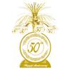 50th Anniversary Centerpiece Party Accessory (1 count) (1/Pkg) view 1