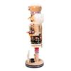 Kurt Adler 16-Inch Wooden Gingerbread Christmas Nutcracker (Color May Vary),Brown/Beige view 4
