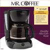 Mr. Coffee 12-Cup Switch Coffee Maker, Black view 4