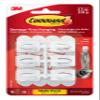 Command Mini Light Clips, Damage-Free Hanging Light Clips with Adhesive Strips, No Tools Mini Wall Hook for Hanging Decorations in Living Spaces, 18 White Wall Hook and 24 Strips view 1
