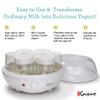 Euro Cuisine YM100 Automatic Yogurt Maker with 7 - 6oz Glass Jars & 15 Hour Timer, Electric Yogurt Maker with Auto Shut Off, Promote Gut Health view 3