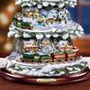 The Bradford Exchange Thomas Kinkade Animated Tabletop Christmas Tree with Train: Wonderland Express view 3