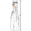 White Pom Pom Mix - 15" (1 Count) - Vibrant Party Decorations, Versatile & Reusable, Eye-Catching Aesthetic for Any Event view 2
