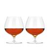 Viski Wingback Brandy Glass glassware set, Stemmed Wine glasses, Cocktail Glass Gift, Perfect for Bourbon, Rye, Scotch, and Mezcal, Set of 2, 17oz view 1