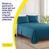 1500 Supreme Collection California King Sheet Sets Teal - Luxury Hotel Bed Sheets and Pillowcase Set for California King Mattress - Extra Soft, Elastic Corner Straps, Deep Pocket Sheets Teal view 2