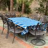 Oktoberfest Bavarian Blue Tablecloth Roll. 40" x 100' view 2