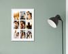 Golden State Art, 13.6x19.7 White Photo Wood Collage Frame with Real Glass and White Displays (9) 4x6 Pictures view 2