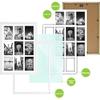 Golden State Art, 13.6x19.7 White Photo Wood Collage Frame with Real Glass and White Displays (9) 4x6 Pictures view 4