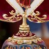 The Bradford Exchange Nutcracker Ballet Musical Egg, Faberge-Style, Heirloom Porcelain with Gold Accents view 4