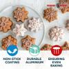 Nordic Ware Frozen Snowflake Cakelet Pan view 3