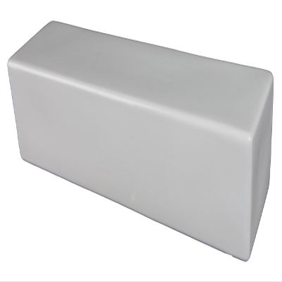 Modern 12" Ceramic Shampoo Shelf Tile