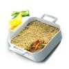 Revol Belle Cuisine Square 7.75 x 7.75 x 2.5 Inch Baking Dish, White view 3
