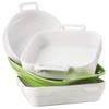 Revol Belle Cuisine Square 7.75 x 7.75 x 2.5 Inch Baking Dish, White view 4
