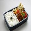 Skater Japanese Modern/Traditional Compartmental Bento Box, Chopsticks, 870 ml view 4