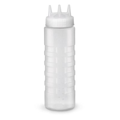 Traex 32 Oz. Wide Mouth Tri-Tip Squeeze Dispenser