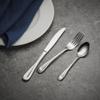 Oneida Satin Sand Dune Everyday Dinner Forks, Set of 4, 18/0 Stainless Steel, Silverware Set, Dishwasher Safe view 4