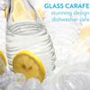 sodastream - Carbonating Carafe for Aqua Fizz machines | Eco-Friendly Reusable Glass Bottle | Keeps Sparkling Water Fresh | Dishwasher Safe | 24 Fl Oz | NOT compatible with other machines view 3