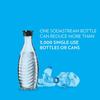 sodastream - Carbonating Carafe for Aqua Fizz machines | Eco-Friendly Reusable Glass Bottle | Keeps Sparkling Water Fresh | Dishwasher Safe | 24 Fl Oz | NOT compatible with other machines view 4