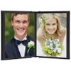 Neil Enterprises Inc. 5" x 7" Black Leather Self-Stick Photo Album - Holds 20 Photos view 3