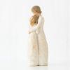 Willow Tree Close to me, Apart or Together, Always Close to me, Expresses Loving Relationships Between Mother and Daughter, Sisters or Friendships, Sculpted Hand-Painted Figure view 3