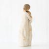 Willow Tree Close to me, Apart or Together, Always Close to me, Expresses Loving Relationships Between Mother and Daughter, Sisters or Friendships, Sculpted Hand-Painted Figure view 4