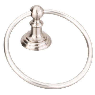 Elements BHE5-06SN Conventional Towel Ring, Satin Nickel
