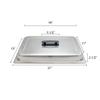 Thunder Group SLRCF112 Chafer Dome Cover Rectangular Lift-off view 2