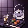 Hario "Hakkaku Chirori" Sake Cooler, 360ml, Embossed Silver view 3