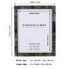 Handicrafts Home Picture Frames - Chic Boho Wall Dcor - Table Mount Photo Frame - 8" x 10" Verdigris view 3