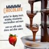 Nostalgia 4 Tier Electric Chocolate Fondue Fountain Machine for Parties - Melts Cheese, Queso, Candy, and Liqueur - Dip Strawberries, Apple Wedges, Vegetables, and More - 32-Ounce - Stainless Steel view 3