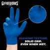 GLOVEWORKS HD Royal Blue Nitrile Industrial Disposable Gloves, 6 Mil Latex-Free, Raised Diamond Texture, Medium, Box of 100 view 4