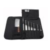 Winco 10 Compartment Knife Bag, Black view 1