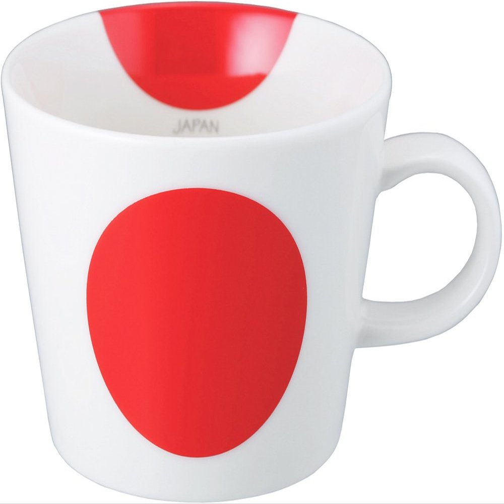 Sugar Land 10957-5 Mug, Flag Pattern, Japan, 12.8 fl oz (380 cc), Made in Japan, Microwave and Dishwasher Safe