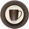 Noritake Colorwave Chocolate 4-Piece Rim Place Setting, Service for 1 view 2