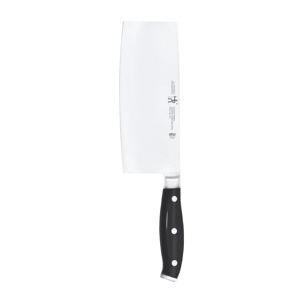HENCKELS Forged Premio 6-inch Meat Cleaver, Black/Stainless Steel