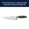 HENCKELS Forged Premio Razor-Sharp 8-Inch Chef Knife, Black, German Engineered Informed by 100+ Years of Mastery view 3