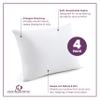 CirclesHome Pillow Protectors 4 Pack Standard Zippered - 100% Cotton Breathable Pillowcases - Protects Pillows from Dirt, Dust and Debri (Standard - Set of 4 - 20x26) view 2