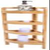 31.5" 4 Tier Bamboo Corner Storage Shelf By Trademark Innovations view 1