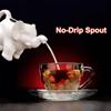 HIC Kitchen Elephant Creamer With Handle, Fine Porcelain, 9-Ounce, For Serving Milk, Cream, Syrup, Dressings, And Sauces view 3
