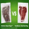FoodSaver 1-Quart Precut Vacuum Seal Bags with BPA-Free Multilayer Construction for Food Preservation view 3