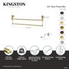 Kingston Brass BA1753ORB Heritage 24-Inch Double Towel-Bar, Oil Rubbed Bronze view 4