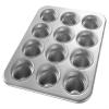 Chicago Metallic Glazed Aluminum Large-Crown 12 Cup Muffin Pan view 1