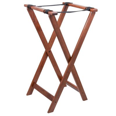 Royal Industries Tray Stand, Wood, 32"