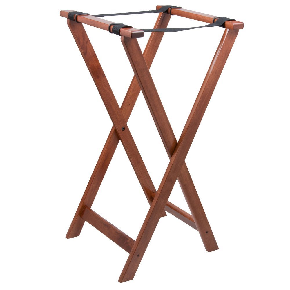 Royal Industries Tray Stand, Wood, 32"