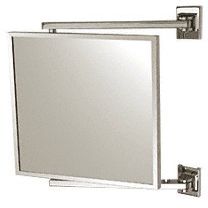 CRL Chrome 11" x 11" Pivot-N-View Mirror