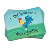 Pimpernel Dans le Jardin Collection Placemats | Set of 4 | Heat Resistant Mats | Cork-Backed Board | Hard Placemat Set for Dining Table | Measures 15.7 x 11.7 view 1