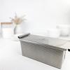 USA Pan Bakeware Pullman Loaf Pan With Cover, 9 x 4 inch, Nonstick & Quick Release Coating, Made in the USA from Aluminized Steel view 2