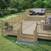 Deckorators 4 in. x 4 in. Newport High Pyramid Pressure Treated Pine Post Cap view 2